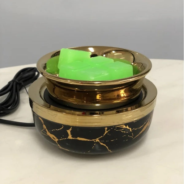 3 in 1 Luxe Black Marble Warmer