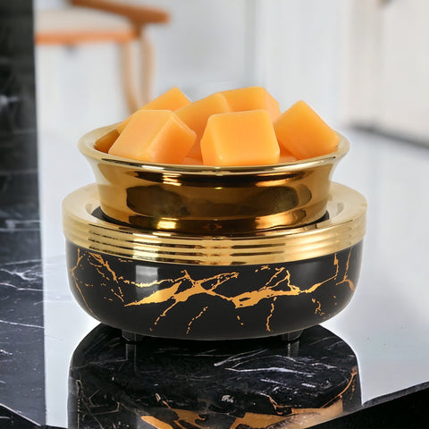 3 in 1 Luxe Black Marble Warmer